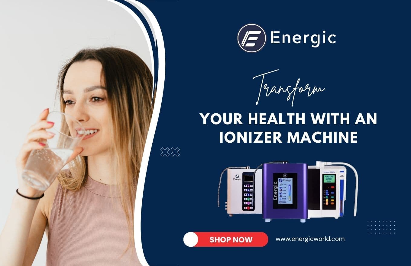 Alkaline water ionizer machine in Hyderabad - Why an Ionizer Machine is the Eco-Friendly Choice for Healthier Living