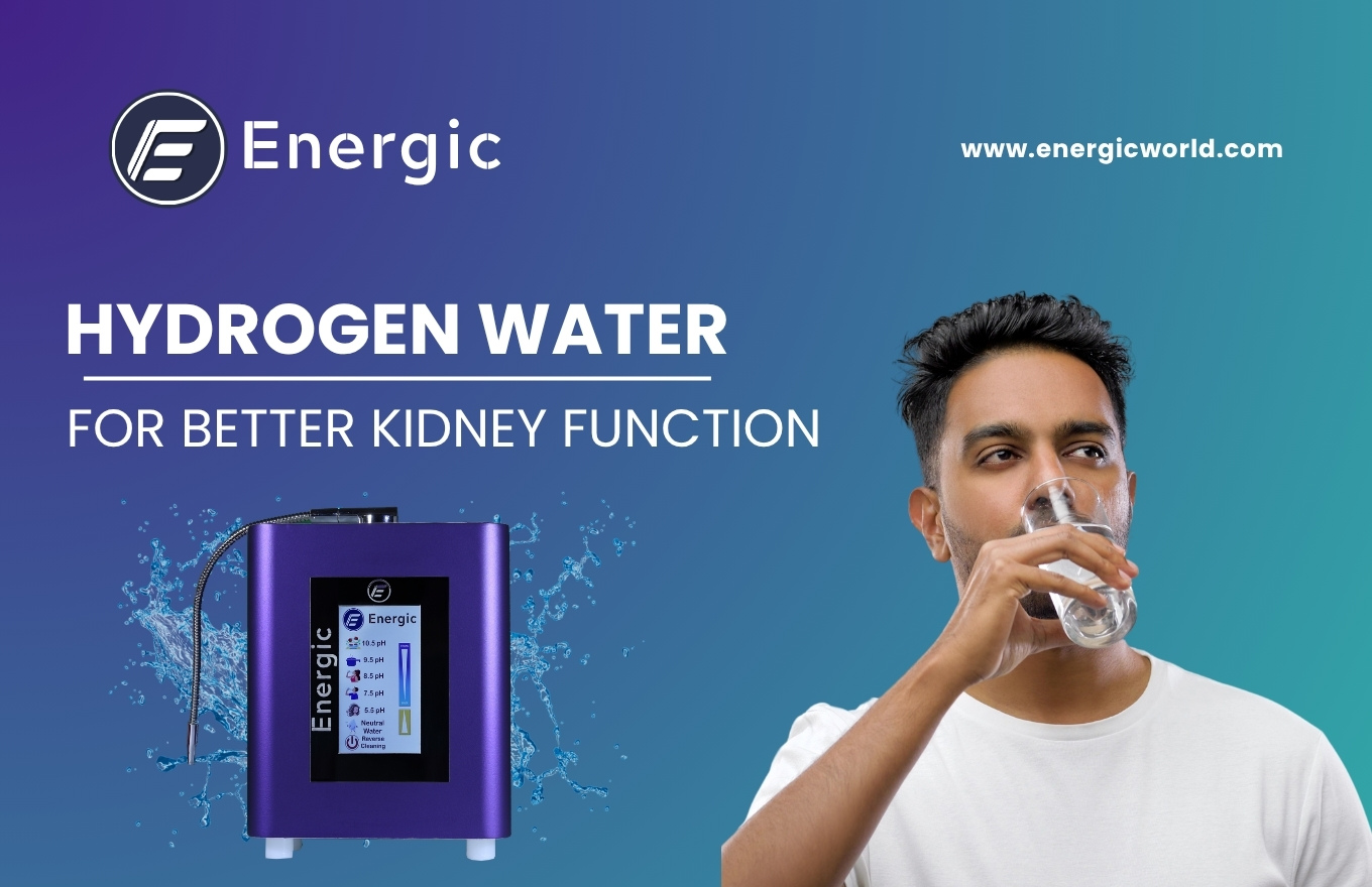 Improve Kidney Health with Hydrogen Water Machines Available in Hyderabad