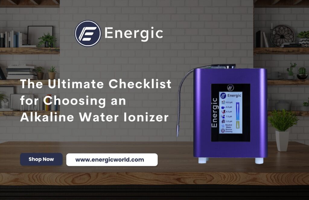 Top Features to Look for in a High-Quality Alkaline Water Ionizer Machine