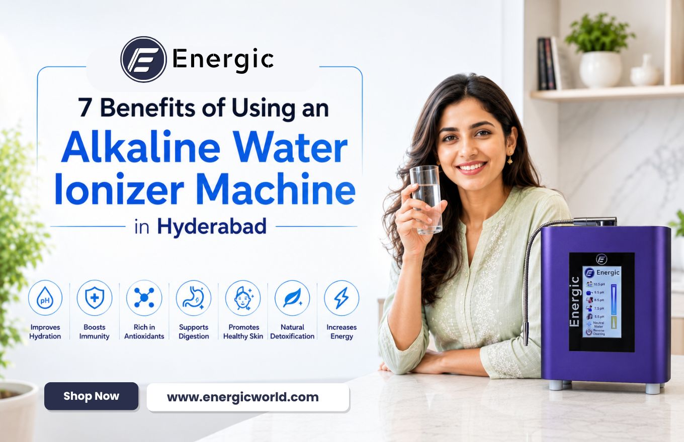 Alkaline water ionizer machine in Hyderabad