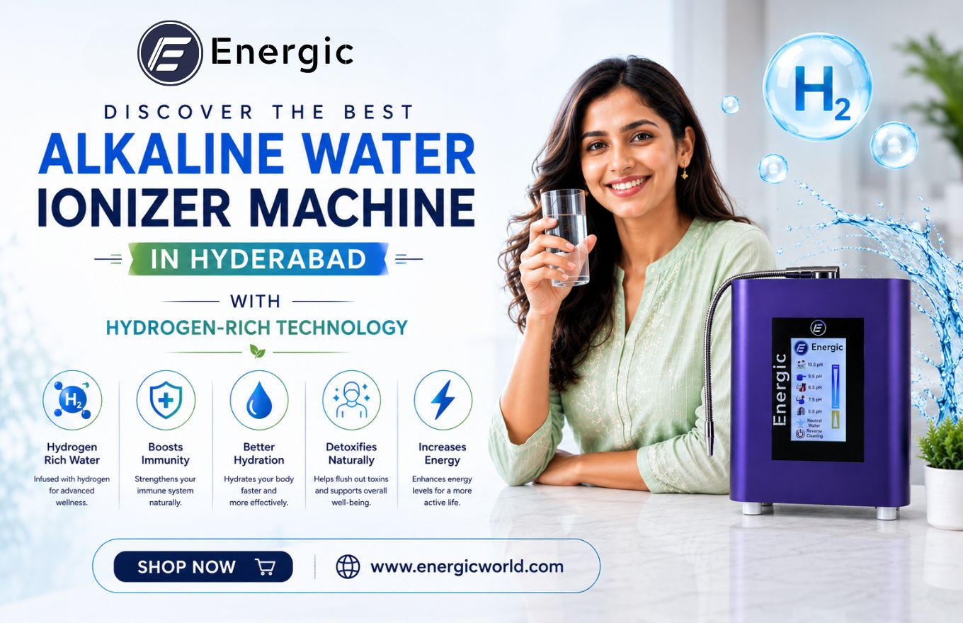 Alkaline water ionizer machine in Hyderabad
