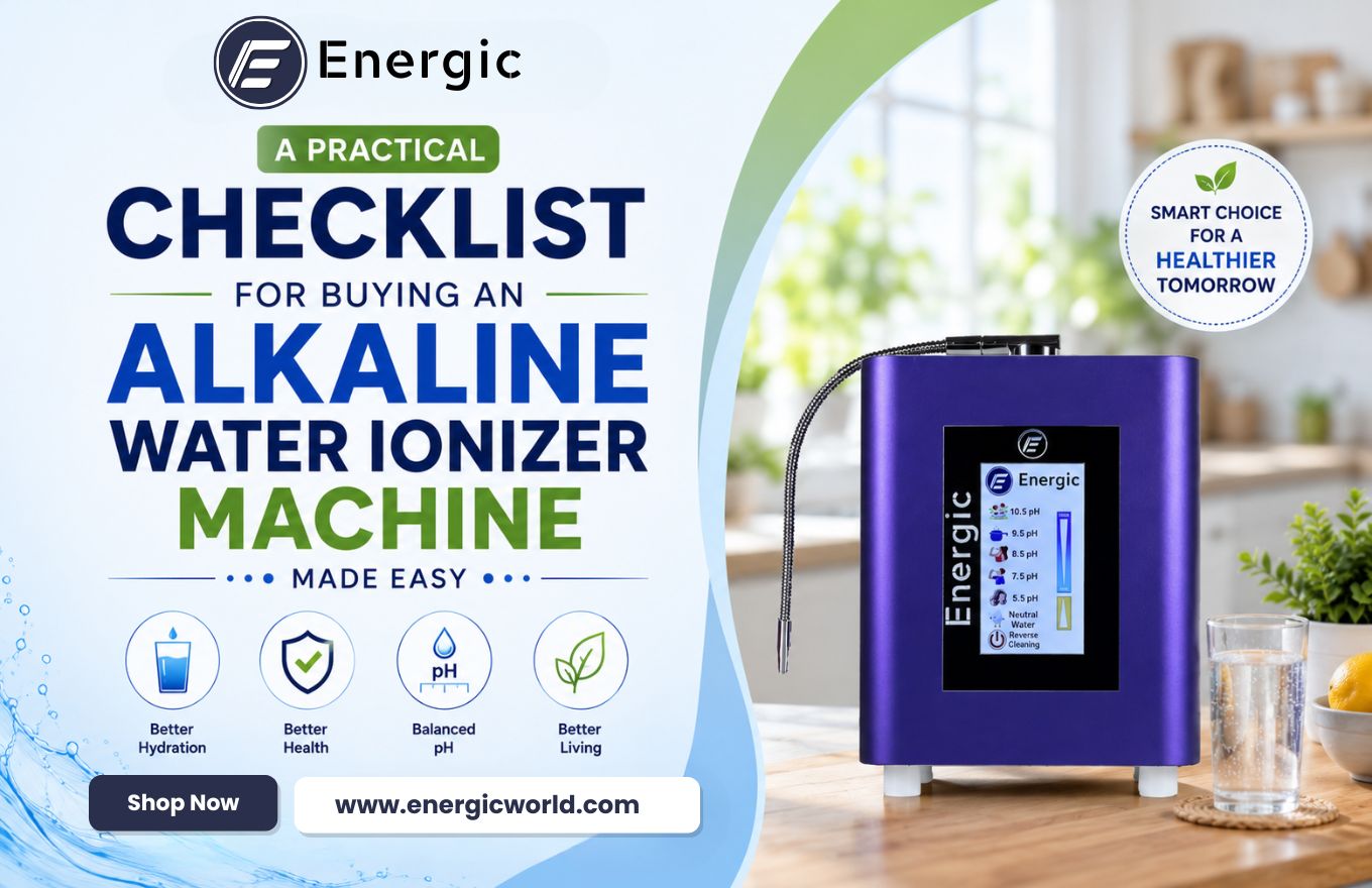 Alkaline water ionizer machine in Hyderabad