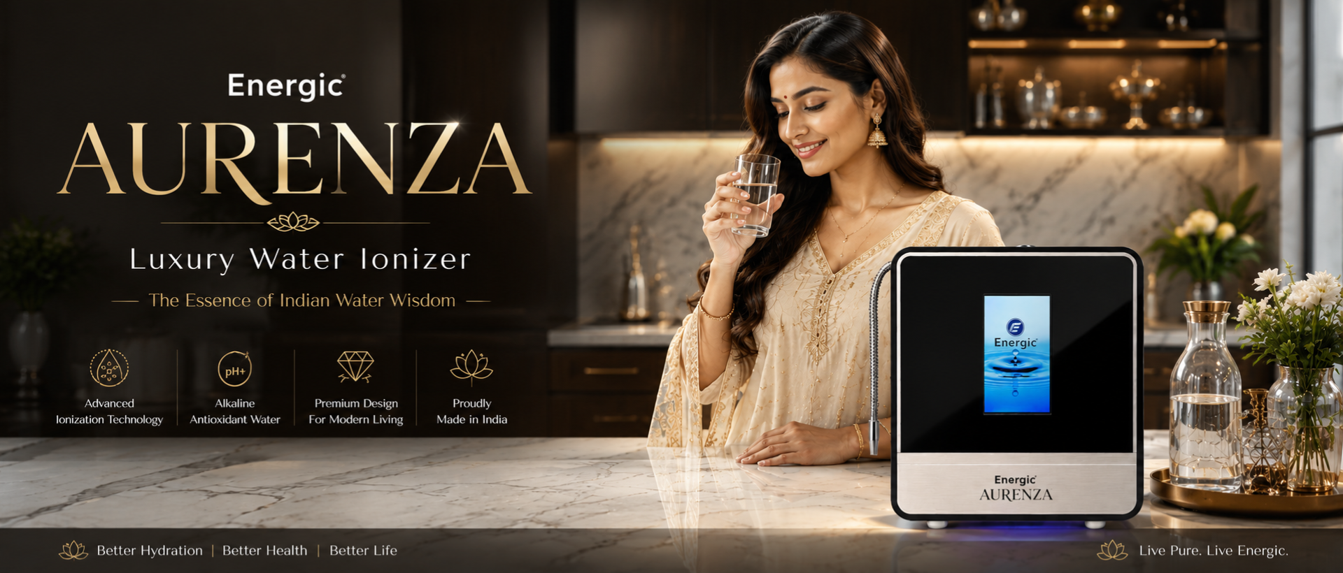 Alkaline water ionizer machine in Hyderabad